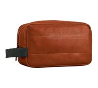 LEONHARD HEYDEN Leder Kulturbeutel Hamburg Washbag Cognac braun
