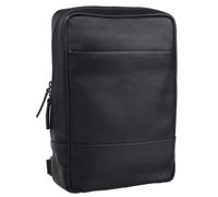 Leonhard Heyden Hamburg Umhängetasche Leder 20 cm schwarz