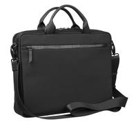LEONHARD HEYDEN Helsinki Zipped Briefcase 1 Compartment Black