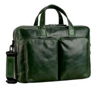 LEONHARD HEYDEN Porto Zip Briefcase 2 Compartment Bottle Green