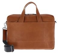 Leonhard Heyden Leder Businesstasche mit Laptopfach Hamburg RV-Aktenmappe 1 Fach 7070 Cognac braun