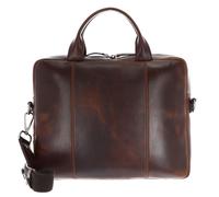 Leonhard Heyden Leder Businesstasche mit Laptopfach Roma RV-Aktenmappe 1 Fach 5392 Braun dunkelbraun
