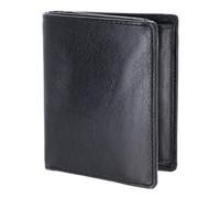 Leonhard Heyden Herrengeldbörse Cambridge Combi Wallet Leder 9,5 cm Schwarz