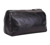 LEONHARD HEYDEN Leder Kulturbeutel Cambridge Toiletry Bag Black schwarz