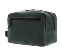 LEONHARD HEYDEN Leder Kulturbeutel Den HAAG Washbag Olive grün