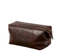 LEONHARD HEYDEN Roma Toilet Bag Brown
