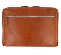 LEONHARD HEYDEN Cambridge Zipped Laptop Case M Cognac