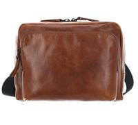 LEONHARD HEYDEN Umhängetasche Porto XS Leder 22 cm Braun Herren