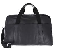 LEONHARD HEYDEN Leder Reisetasche Hamburg Travel Bag Black schwarz