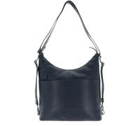 Leonhard Heyden Leder Schultertasche Umhängetasche mit Laptopfach Hamburg Hobo Bag/Rucksack 7084 Marineblau dunkelblau