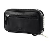 Leonhard Heyden Leder Utensilientasche Montreal Tech Organizer Black schwarz