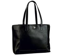 Leonhard Heyden Business-Shopper Nizza 3 Fächer Leder Schwarz