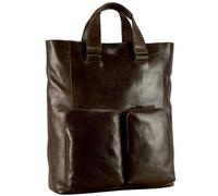 Leonhard Heyden Porto Tote Bag / Rucksack Graubraun Rucksack