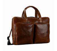 Leonhard Heyden Porto Rv-Aktenmappe 1 Fach Braun Aktentasche