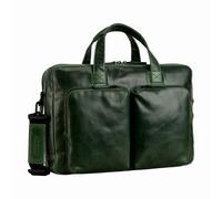 Leonhard Heyden Porto Rv-Aktenmappe 2 Fächer Flaschengrün Aktentasche