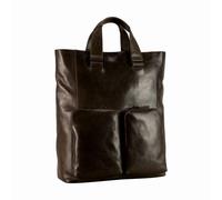 Leonhard Heyden Porto Tote Bag / Rucksack Graubraun Rucksack