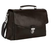 Leonard Heyden Roma Aktenmappe 2 Fächer Schwarz Aktenmappe