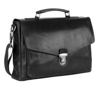 LEONHARD HEYDEN Roma Briefcase 1 Compartment Black