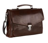 LEONHARD HEYDEN Roma Briefcase 1 Compartment Brown