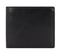Leonhard Heyden Geldbörse Roma Leder 11,5 cm Schwarz
