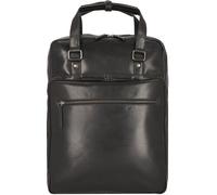 Leonard Heyden Roma Kurzgrifftasche/Rucksack Schwarz Umhängetasche