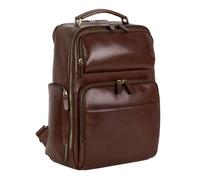 LEONHARD HEYDEN Cambridge Bus Backpack Redbrown