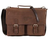 LEONHARD HEYDEN Salisbury Briefcase L Brown