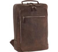 Leonard Heyden Salisbury Businessrucksack Braun Rucksack