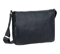 Leonhard Heyden Den Haag Messenger Leder 31 cm schwarz