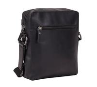 Leonhard Heyden Umhängetasche Dakota Messenger Bag Black schwarz