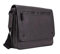 Leonhard Heyden Umhängetasche Laptoptasche mit Laptopfach Cult Messenger Bag Horizontal Grey grau
