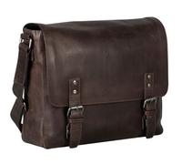 Leonhard Heyden Umhängetasche Laptoptasche mit Laptopfach Dakota Messenger Bag Brown braun