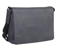 Leonhard Heyden Umhängetasche Schultertasche Den Haag Messenger Grey dunkelgrau