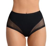 Leonisa Damen Shapewear Slip- Bauchweg Unterhose/Miederhose - Frauen Unterwäsche-Schwarz-S