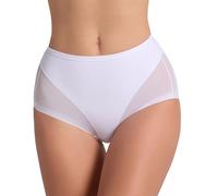 Leonisa Damen Super Comfy Control Shapewear Panty - Weiß - Klein
