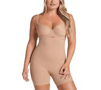 Leonisa Trägerloser formender Bauchweg-Body - Shapewear Body mit kurzem Unterteil