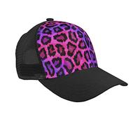 Leopard Baseball Cap Dad Hat Trucker Hat Damen Herren Snapback Verstellbarer Modischer Trendiger Hip Hop Hut Low Profile