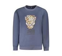 Leopardenmuster Rundhals Sweatshirt M