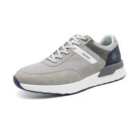 LEOSS ORIGINAL Herren Classic Sneaker Leicht Walkingschuhe Freizeitschuhe Casual Sportschuhe Atmungsaktive lässige Herren-Sneakers mit Schnürung grau 42 EU