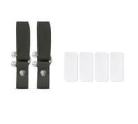 Lerpwige 2Pcs Elastic Shoe Laces U Shaped Pearls Elastic Band High Heel Retainers Straps for Women Wedding Parties and Daily Wear Easy Install Accessories