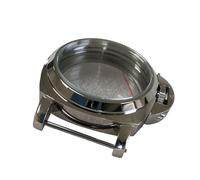 Lerpwige Uhrengehäuse aus Edelstahl, 44 mm, mit Griff, für die meisten Markenuhren, Reparatur, Wartung, Zubehör, Uhrwerkgehäuse, Polieren