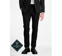 Baukastenhose LERROS "LERROS" Gr. 29, Normalgrößen, schwarz (black) Herren Hosen Anzughosen (91646020-29)