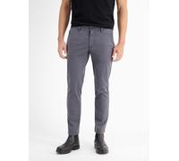 LERROS Basic Chino in Strukturqualität, SLIM FIT - Dark Graphite W31_L34