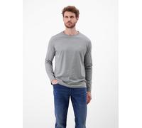 LERROS Basic-Longsleeve - Platinum Grey XXXL