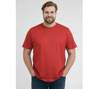LERROS Basic T-Shirt in Grossen Grössen - Scandinavian Red 3XL