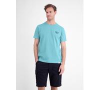 LERROS Baumwoll-T-Shirt mit bequemem Rundhalsausschnitt und Print - Reef Blue M