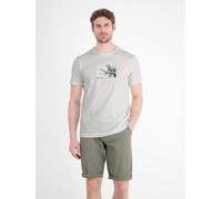 LERROS Baumwoll T-Shirt mit Motiv-Print und bequemem Rundkragen - Broken White XXXL