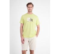 LERROS Baumwoll T-Shirt mit Motiv-Print und bequemem Rundkragen - Lemon Water L