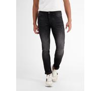 LERROS BAXTER 5-Pocket-Denim im Used-Look, RELAXED FIT, black - Graphite W31_L34
