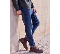 LERROS BAXTER 5-Pocket-Denim, RELAXED FIT, unifarben - Mid Blue Used Wash W38_L34